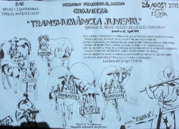 Neighborhood Tour 2011 - Transhumància Juvenil