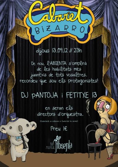 Cabaret Bizarro - Setembre 2012