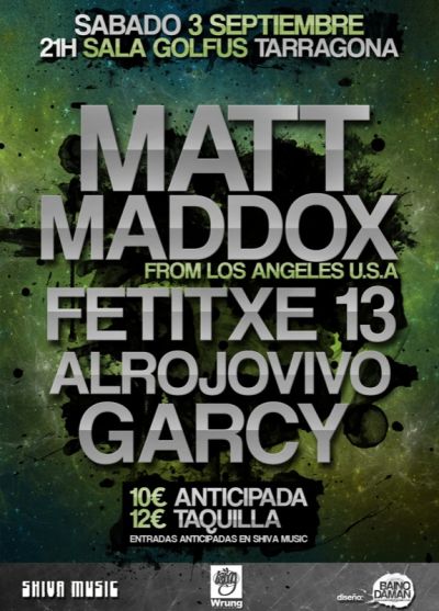 Concierto Matt Maddox