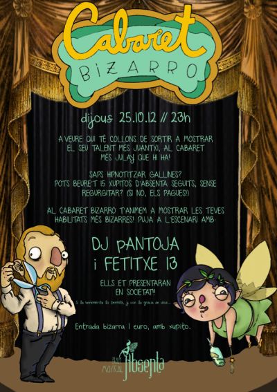 Cabaret Bizarro - Octubre 2012